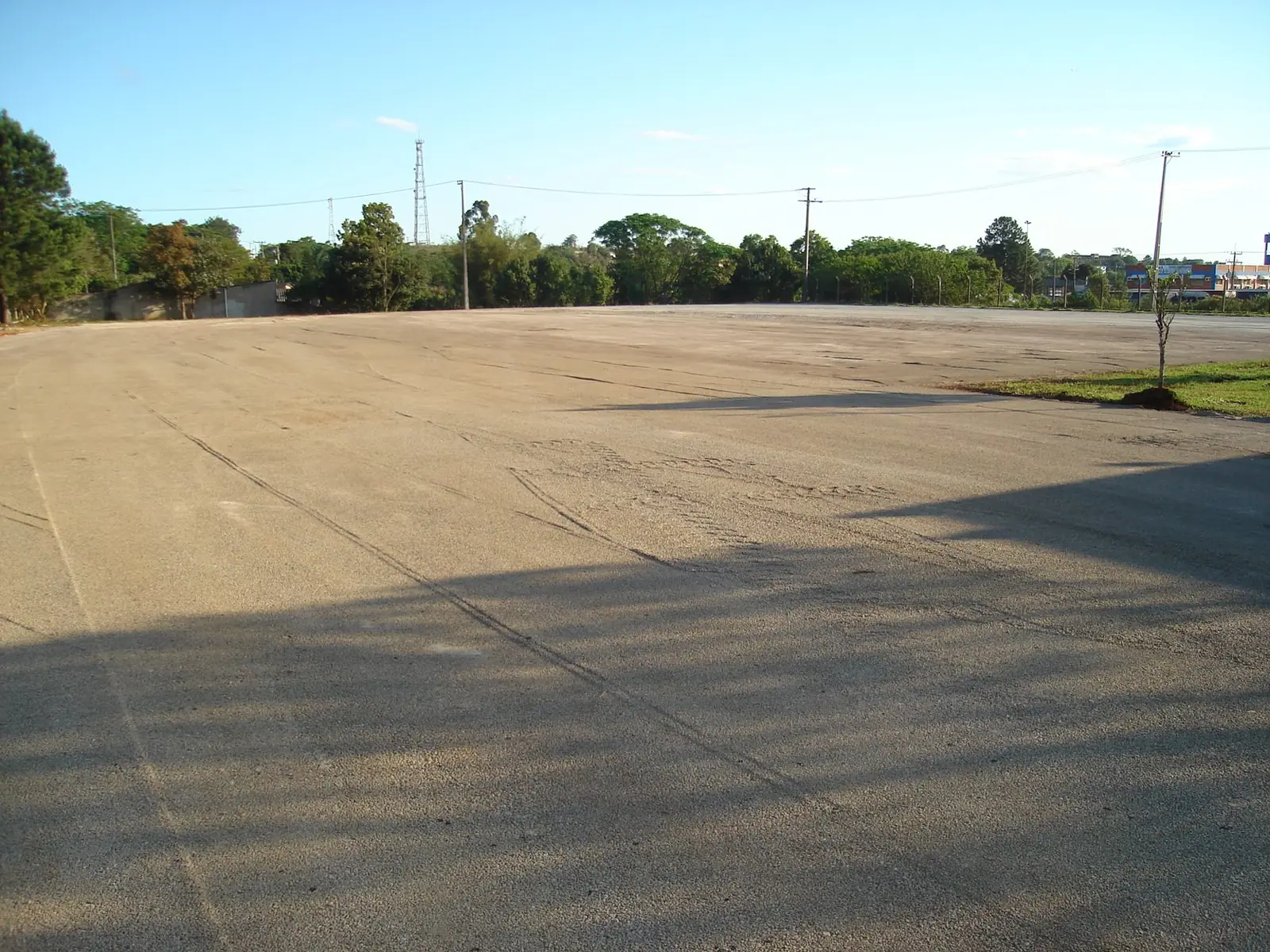 Pavimento de estacionamento